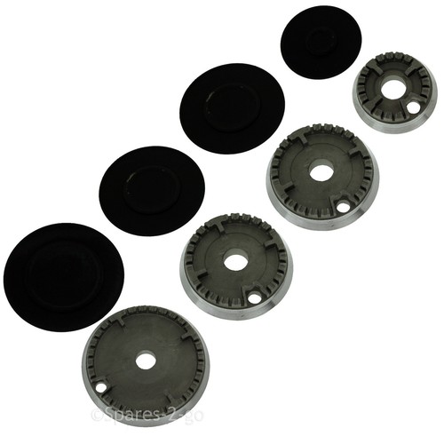 Gas hob burner flame - burner,