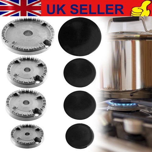 Universal gas burner hob - burner, cap