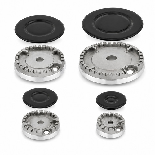 Gas hob burner - burner, flame